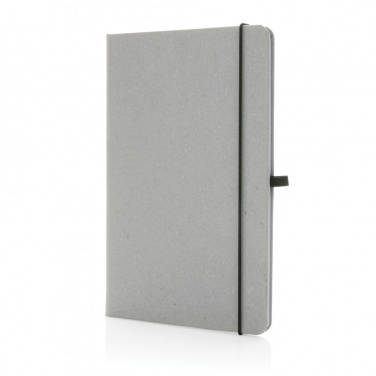 Logo trade advertising products picture of: Recycled leather hardcover notebook A5